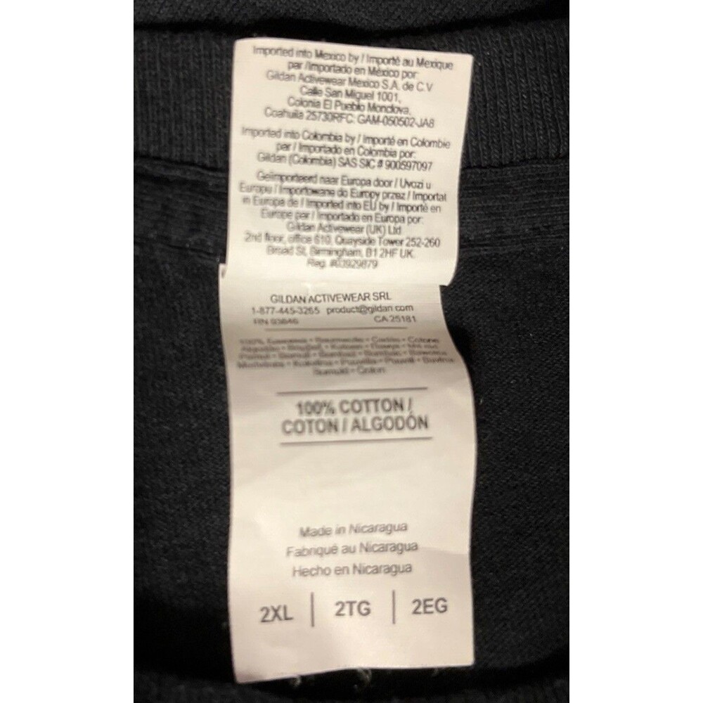 Roll Me Away Concert Tour Bob Seger T-Shirt Black Men Woman 2XL - Picture 2 of 7